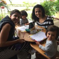 Brasília com crianças: café da manhã na rua